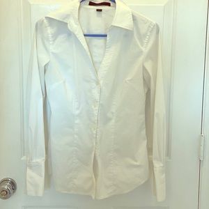 Express White Button-down